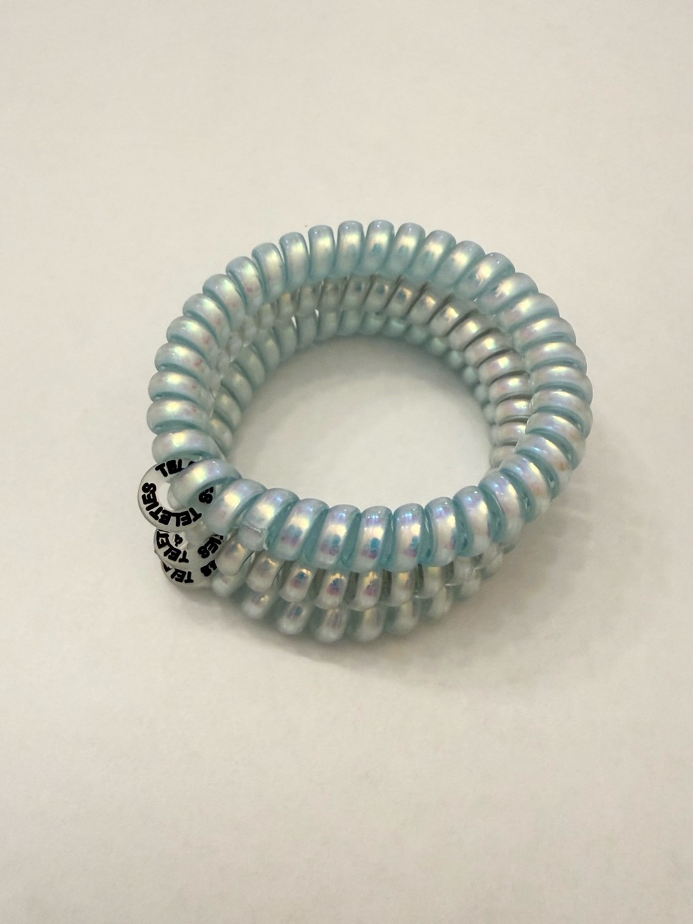 Teleties Iridescent Light Blue Set of 3 - Small Size